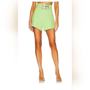 NWT Bronx and Banco belted capri shorts in mint